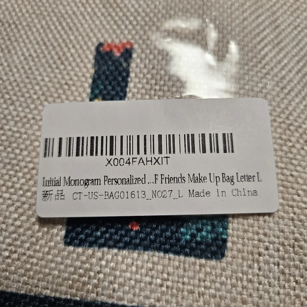 Source Unknown canvas pouch